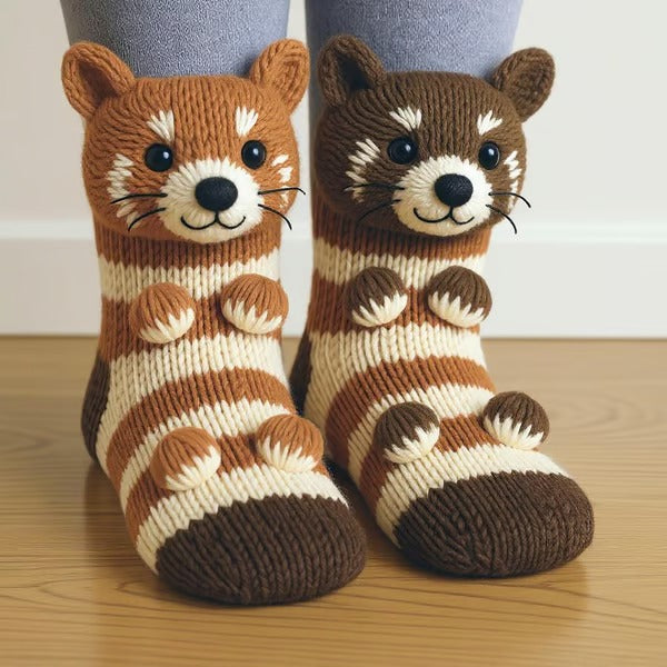 Animal Slipper Socks