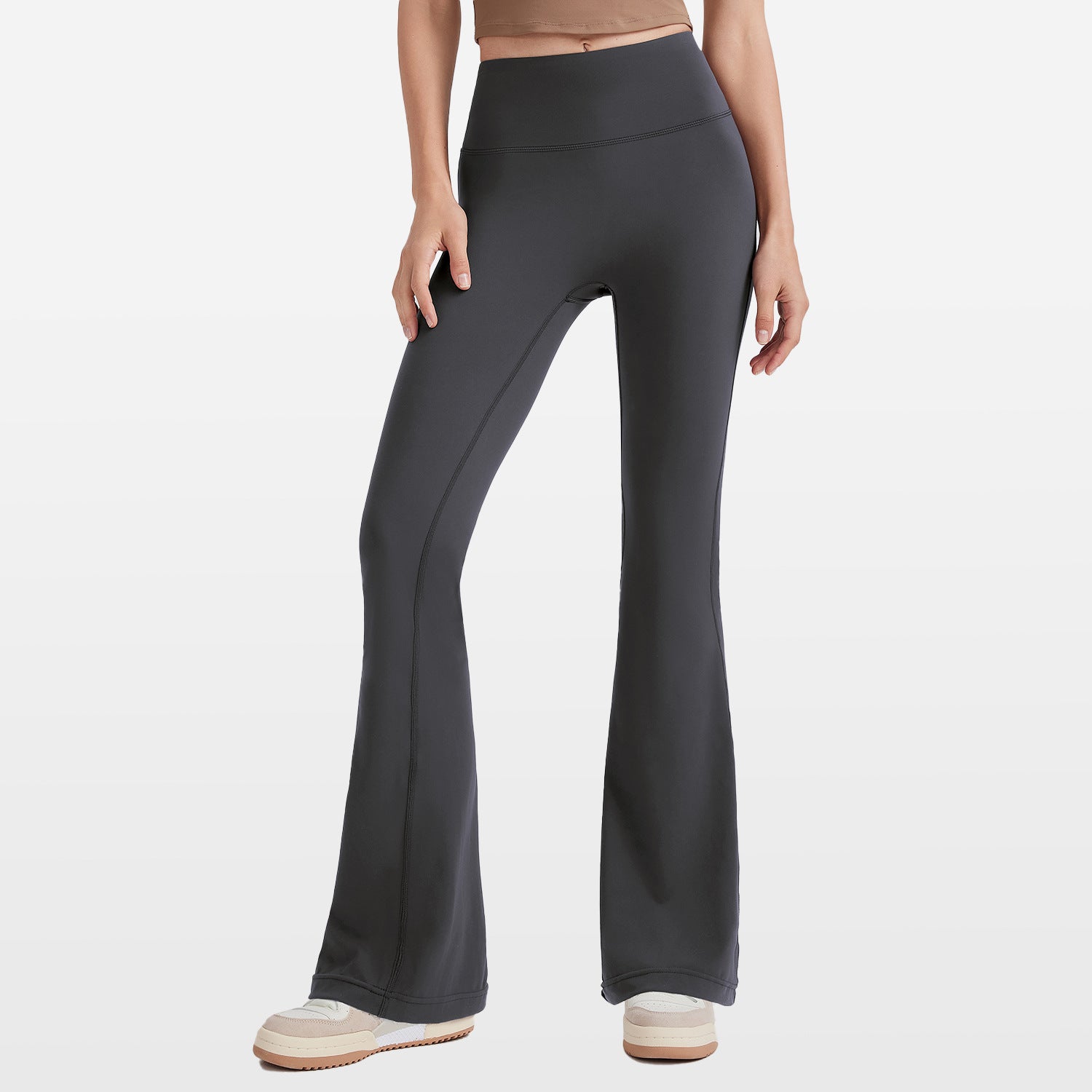 Casual Bell-Bottom Pants