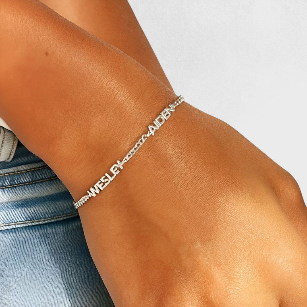 Sophie - Bracelet with the names of your loved ones