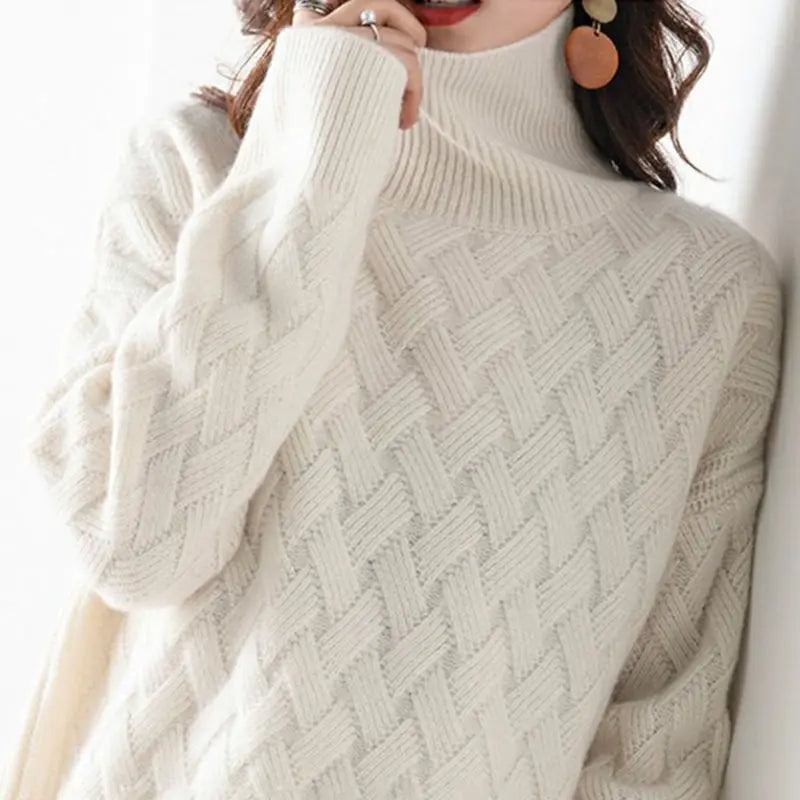 High Neck Autumn Sweater