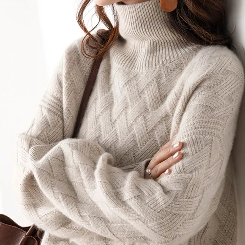 High Neck Autumn Sweater