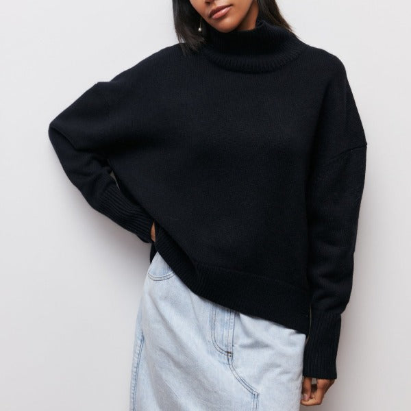 Cozy High Neck Sweater