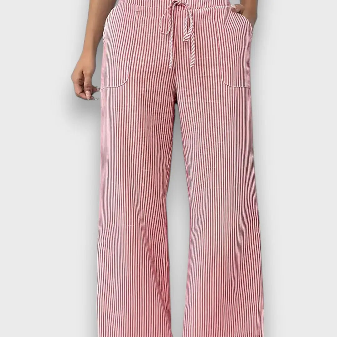 Pants with Thin Stripes